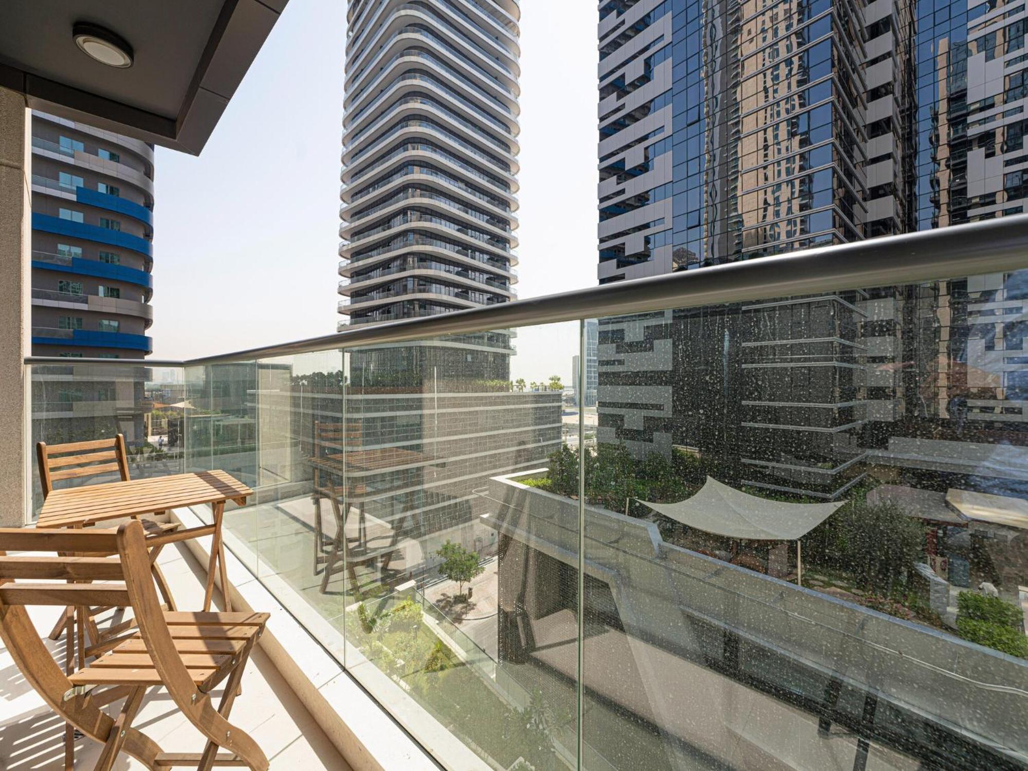 Luxe Apartments Near Dubai Mall Burj Khalifa Pool Gym Parking Eksteriør bilde