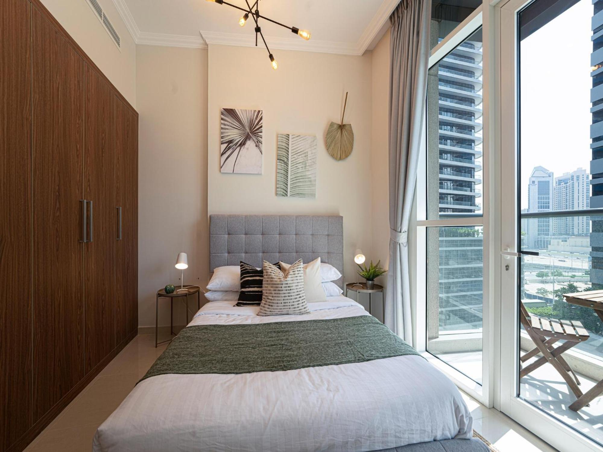 Luxe Apartments Near Dubai Mall Burj Khalifa Pool Gym Parking Eksteriør bilde
