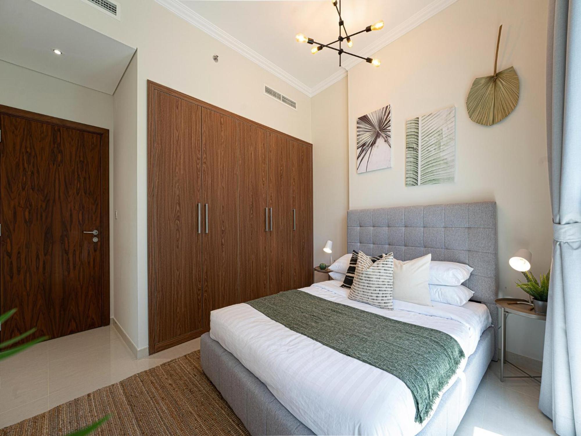 Luxe Apartments Near Dubai Mall Burj Khalifa Pool Gym Parking Eksteriør bilde
