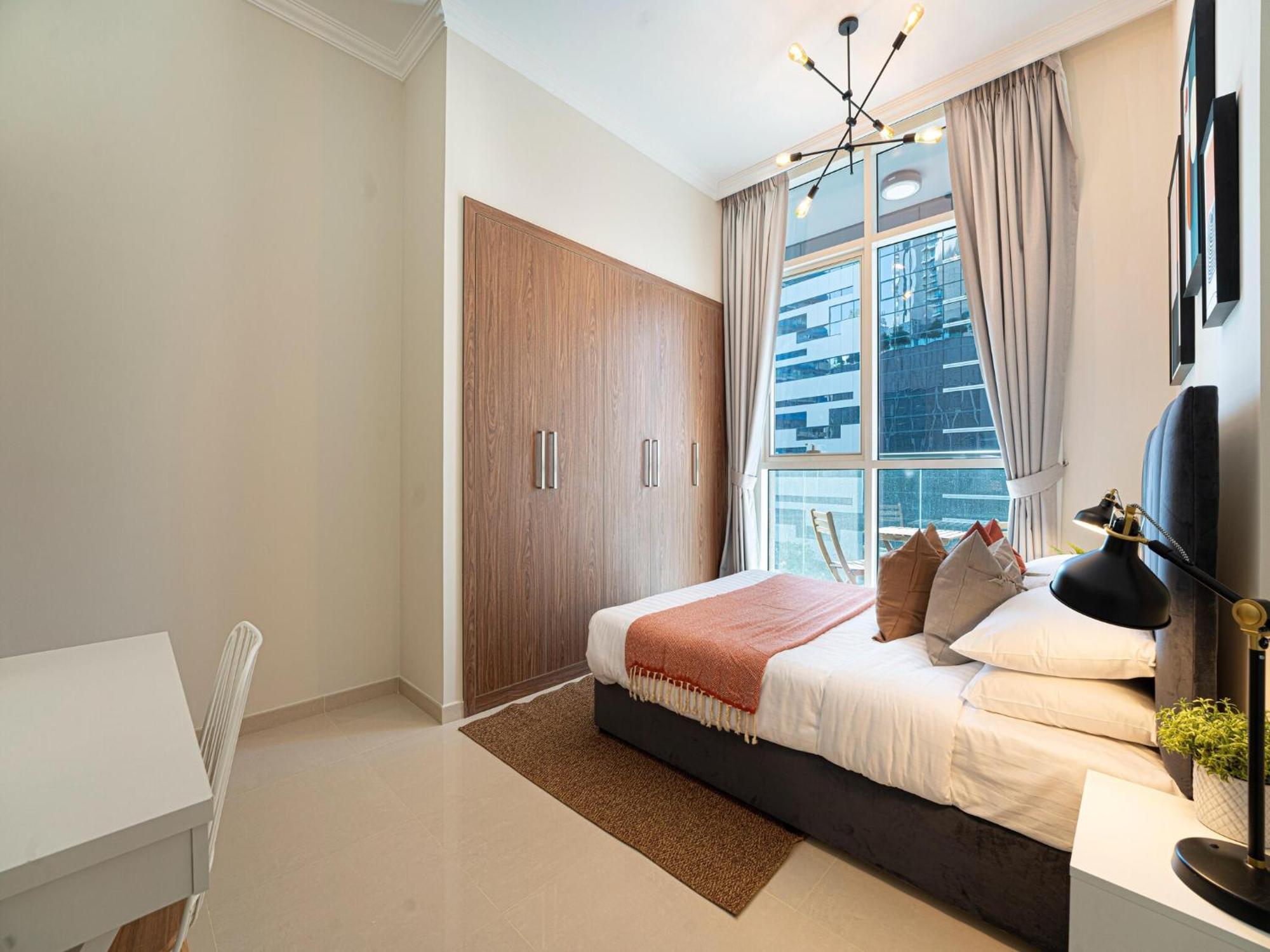 Luxe Apartments Near Dubai Mall Burj Khalifa Pool Gym Parking Eksteriør bilde