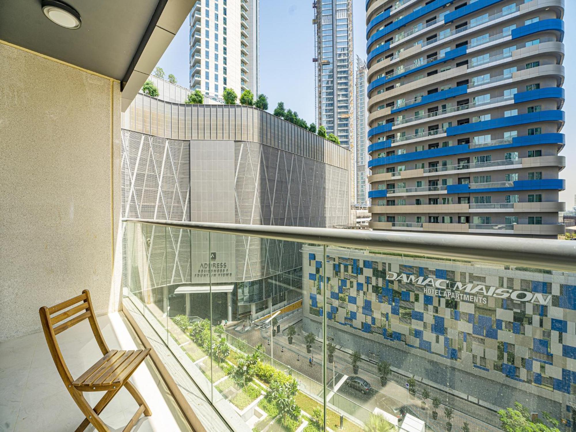 Luxe Apartments Near Dubai Mall Burj Khalifa Pool Gym Parking Eksteriør bilde