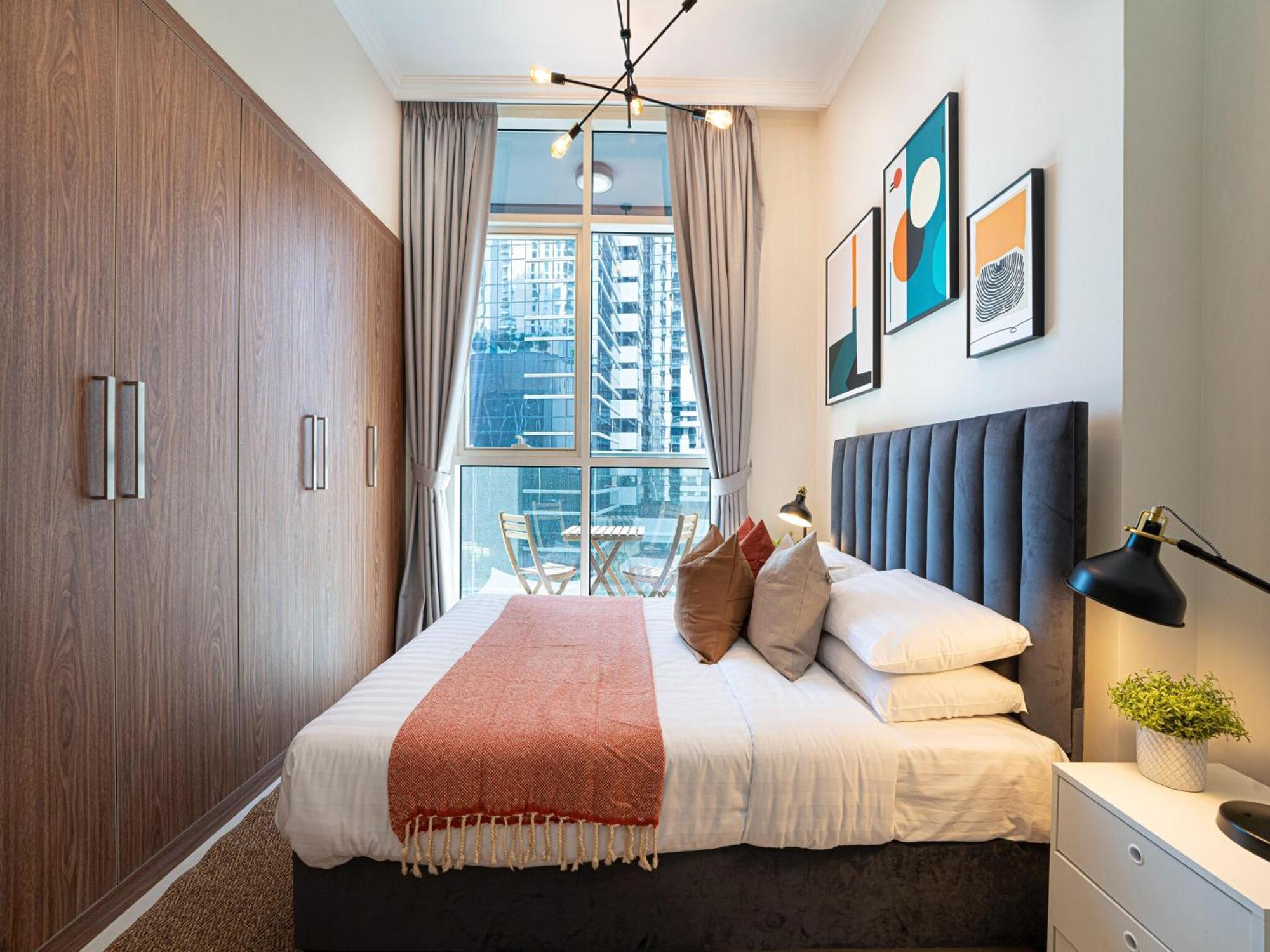 Luxe Apartments Near Dubai Mall Burj Khalifa Pool Gym Parking Eksteriør bilde